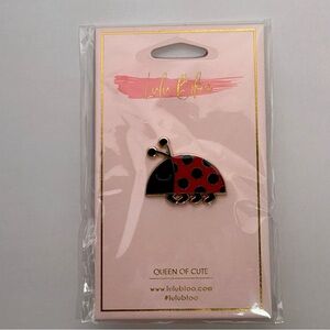 Lulu Bloo Ladybug Enamel Pin